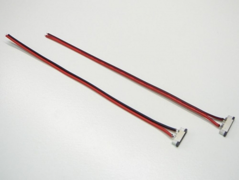 1barva přípojka pro LED pásek s kabelem - 10mm