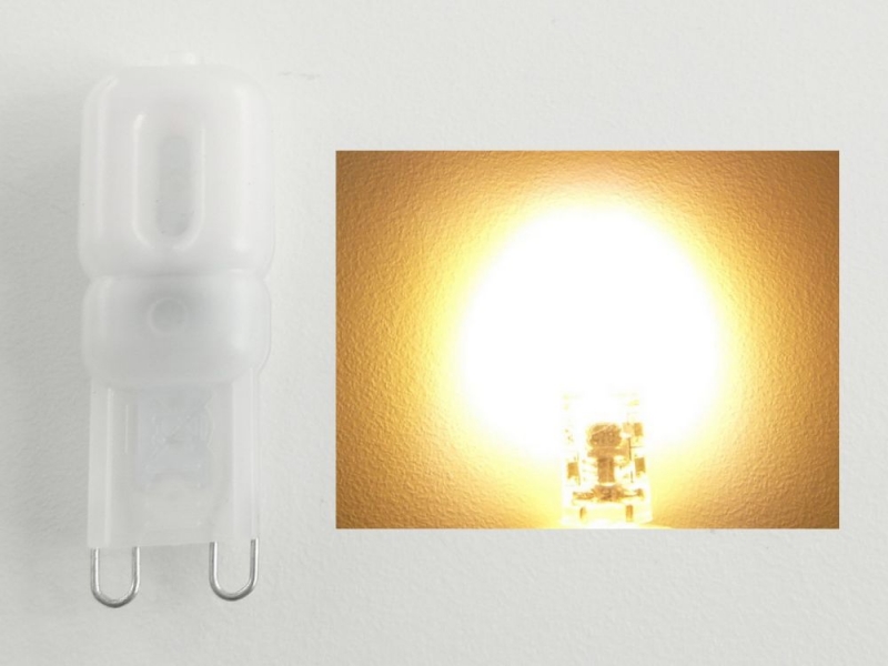 LED žárovka G9 EP2,5W - Teplá bílá