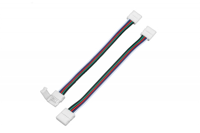 RGBW spojka click 10mm s kabelem - RGBW spojka click 10mm s kabelem