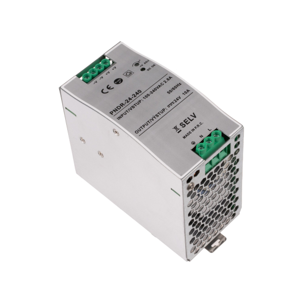 LED zdroj 24V 240W PNDR-24-240 DIN lišta - LED zdroj 24V 240W PNDR-24-240 DIN lišta
