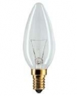 ŽÁROVKA TES-LAMP 25W/230V - E14 čirá svíčka