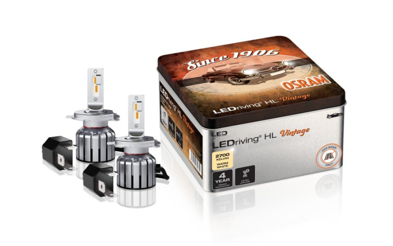 LED H4/R2 12V VINTAGE OSRAM set 2ks LED RETRO