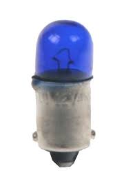 žárovka 24V 4W BA9s modrá