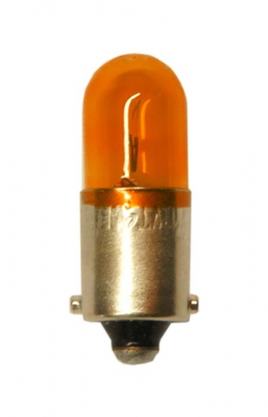 žárovka 12V 4W BA9s oranžová
