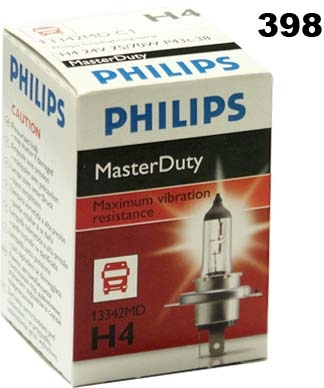 Philips H4 MasterDuty 24V 