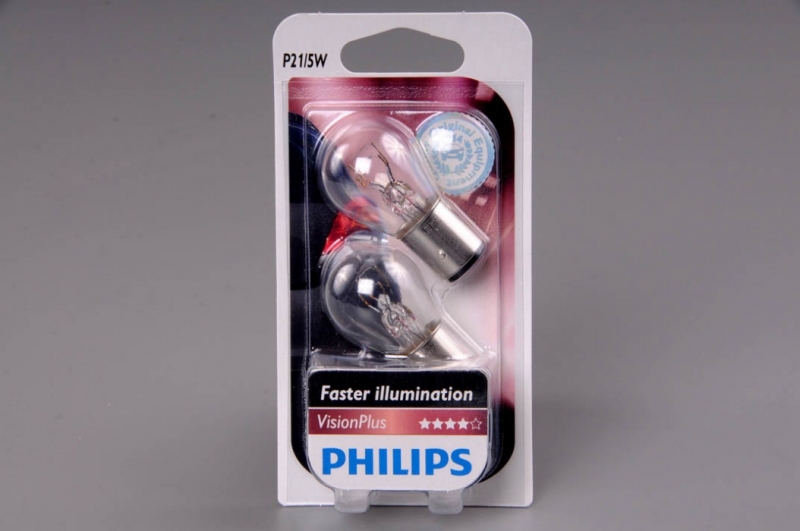 Philips žárovka P21/5W Vision Plus 12V 