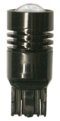 LED žárovka 12V-24V 21/5W W3x16q s čočkou 