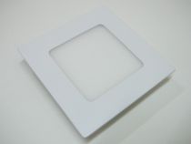 LED podhledové světlo 6W čtverec 120x120mm - Studená bílá