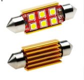 LED žárovka SUFIT 31mm 4LED canbus bílá nejsvítivější