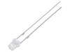 LED 3mm blue 330÷500mcd 140° Front: flat 2.7÷3.4V