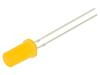 LED oranžová 5mm 68÷100mcd 180° Čelo: plochý 1,8÷2,6VDC