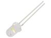 LED 5mm white cold 18000÷22000mcd 60° Front: convex 5.5÷6.5V