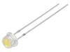 LED 4.8mm white warm 4200÷5800mcd 100° Front: convex 7.8÷9.5V