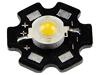 LED výkonová STAR zelená 140° λd: 520-530nm P: 1W 75÷105lm