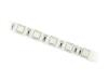 Pásek LED RGB 5050 12V LED/m: 60 10mm bílý PCB IP20 120°