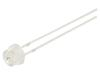 LED oranžová 4,8mm 2000÷3000mcd 100° Čelo: vypouklé Poč.výv: 2