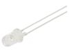LED růžová (salmon pink) 5mm 35000÷40000mcd 60° 2÷2,6VDC