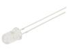 LED žlutá 5mm 750÷1120mcd 30° Čelo: vypouklé 1,8÷2,2VDC