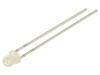 LED zelená 3mm 500÷1250mcd 50° Čelo: vypouklé 2,7÷3,7VDC 90mW