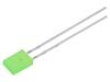 LED žluto-zelená obdélníkový 7x5x2mm 4÷8mcd 170° Čelo: plochý