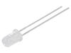 LED červená 5mm 30° Čelo: vypouklé 1,8÷2,4VDC Poč.výv: 2