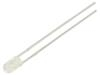 LED modrá 3mm 5000mcd 25° Čelo: vypouklé 1,6÷2,4VDC Poč.výv: 2