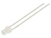 LED oranžová 3mm 3800mcd 30° Čelo: vypouklé 1,6÷2,4VDC