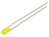 LED žlutá 3mm 270mcd 60° Čelo: vypouklé 1,6÷2,4VDC Poč.výv: 2