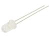 LED červená 5mm 1000mcd 45° Čelo: vypouklé 1,6÷2,4VDC