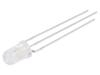 LED červeno/modrá 5mm 30° Čelo: vypouklé 1,6÷2,4/2,6÷3,4VDC