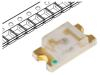 LED SMD 1608 modrá 120mcd 1,6x0,8mm 130° 2,8÷3,6V 20mA 90mW