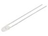 LED žlutá 3mm 1800÷2800mcd 34° Čelo: vypouklé 2÷2,5VDC