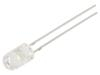 LED modrozelená 5mm 10000÷12000mcd 30° Čelo: vypouklé 108mW