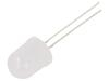 LED červená 10mm 14400÷18000mcd 30° Čelo: vypouklé 1,8÷2,6VDC
