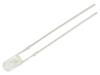 LED modrá 3mm 7000÷8400mcd 30° Čelo: vypouklé 2,9÷3,4VDC