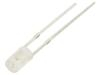 LED oranžová 3mm 220÷300mcd 100° Čelo: plochý 1,9÷2,4VDC