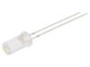 LED bílá teple 5mm 1120÷1560mcd 100° Čelo: plochý 2,7÷3,4VDC