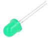 LED 8mm zelená 1000÷2500mcd 45° 2,9÷3,6V Poč.výv: 2 -40÷85°C