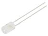 LED zelená 5mm 750÷1120mcd 100° Čelo: plochý 5VDC Poč.výv: 2
