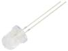 LED zelená 8mm 72000÷85000mcd 30° Čelo: vypouklé 2,9÷3,4VDC