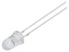 LED modrá 5mm 10000mcd 8° Čelo: vypouklé 5,5÷20VDC Poč.výv: 2