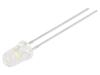 LED zelená 25000÷32000(typ)-50000mcd 30° Čelo: vypouklé 85mW