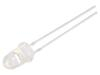 LED červená 5mm 15° Čelo: vypouklé 2,1÷2,6VDC Poč.výv: 2 273mW