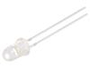 LED oranžová 5mm 15° Čelo: vypouklé 2,1÷2,6VDC Poč.výv: 2