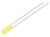 LED žlutá 3mm 100÷150mcd 110° Čelo: plochý 2,1÷2,6VDC 78mW
