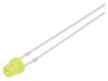 LED žlutá 3mm 100÷150mcd 100° Čelo: vypouklé 2,1÷2,6VDC 78mW