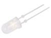 LED modrá 5mm 4200÷5800mcd 30° Čelo: vypouklé 2,9÷3,4VDC