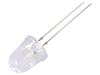 LED oranžová 10mm 8° Čelo: vypouklé 2,1÷2,6VDC Poč.výv: 2 78mW