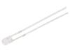 LED modrá 3mm 1120÷1560mcd 60° Čelo: vypouklé 15VDC Poč.výv: 2