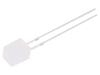 LED žlutá/modrá obdélníkový 5x5x7mm bipolární,dvoubarevná